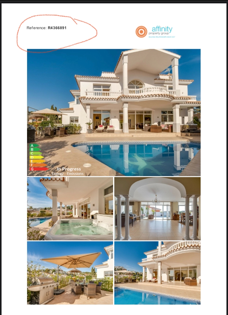 Luxury 4 bed villa with sea views 608 sq meters 